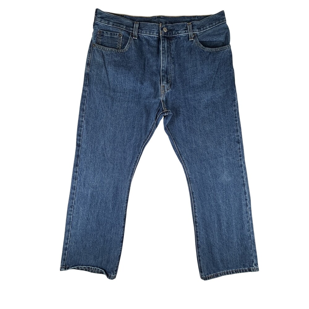 Levis 517 Jeans Mens 38x30 Blue Denim Bootcut Water Less 100% Cotton Pants
